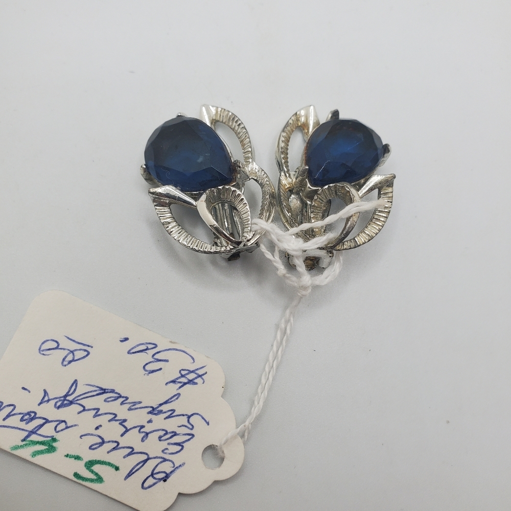 Vintage Rousseau clip on earrings